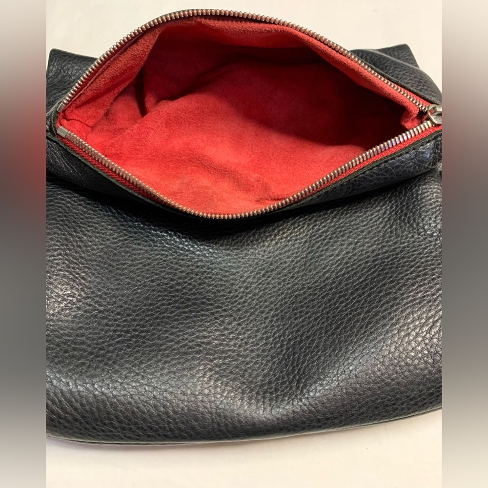 Hammitt purse black soft leather with riveting - Picture 8 of 15